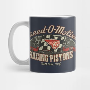 Speed-O-Motive Racing Pistons 1946 Mug